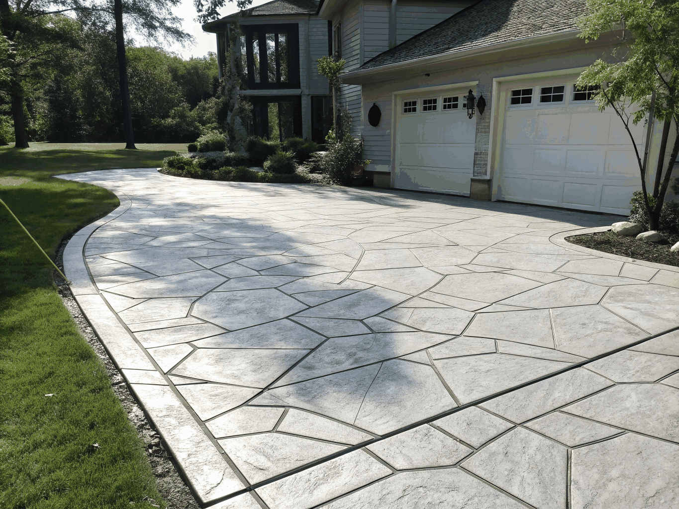 Premium Decorative Concrete Driveway